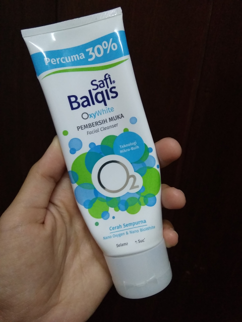 safi balqis oxywhite cleanser