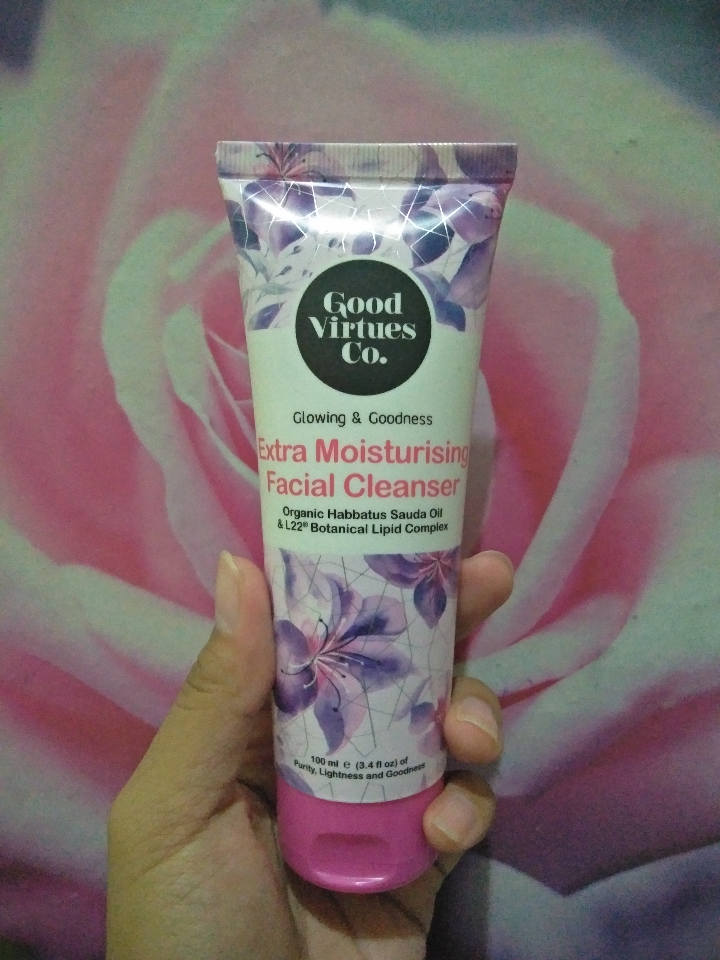 good virtues co extra moisturizing facial cleanser